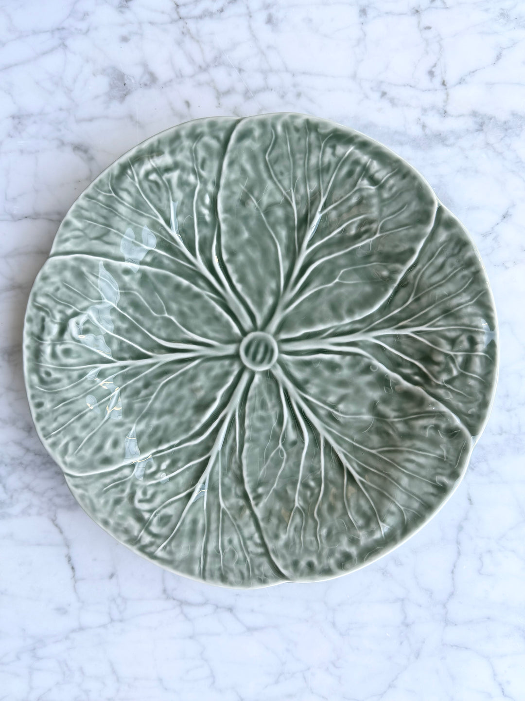 Olive Cabbage Dinner Plates, Set of 2 — Portugal