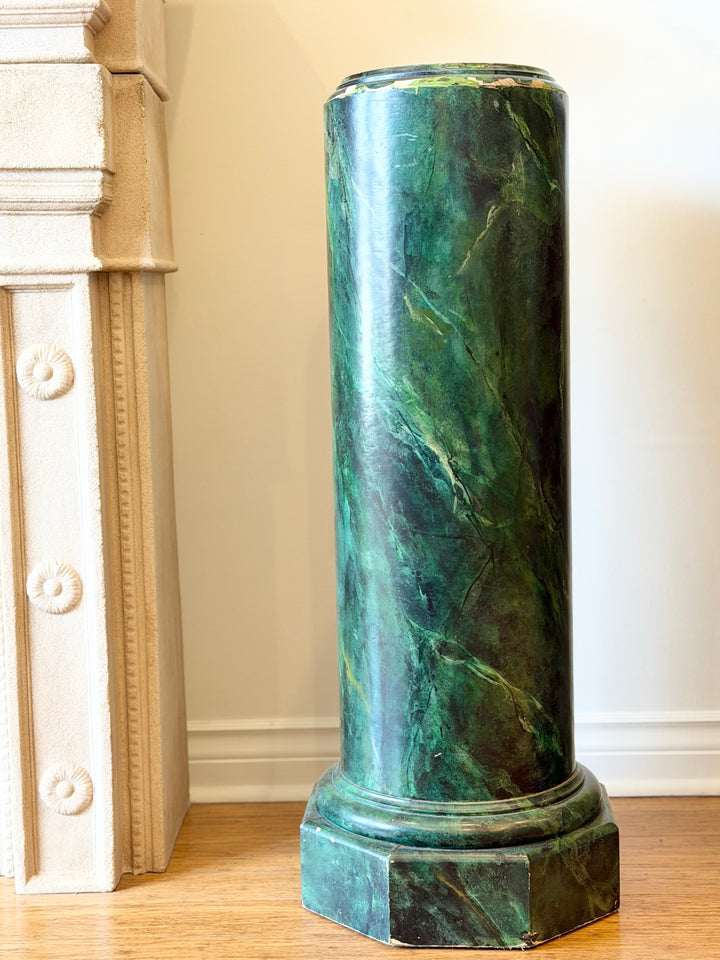 Faux Marble Plinth