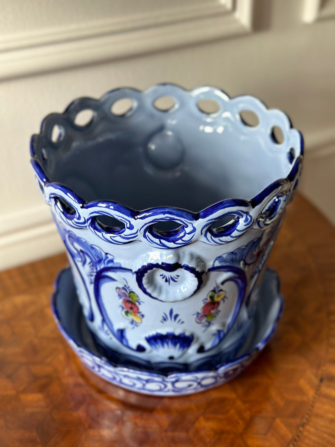 Hand Painted Jardiniere - Portugal