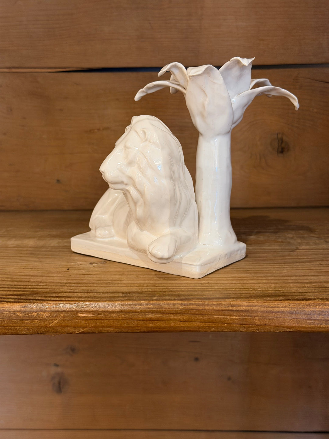 Lion Candle Holder