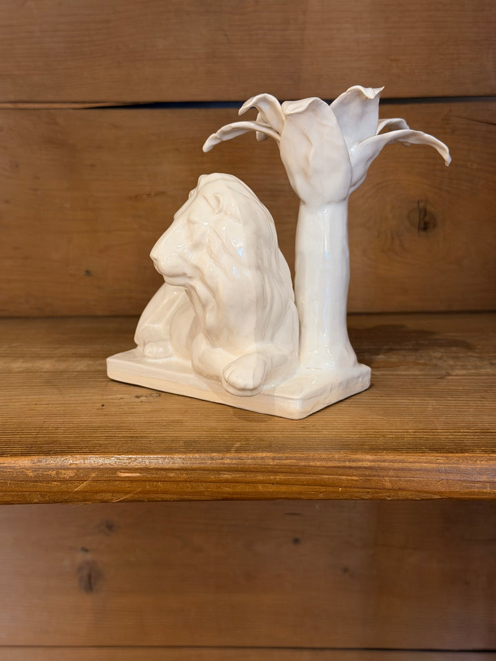 Lion Candle Holder