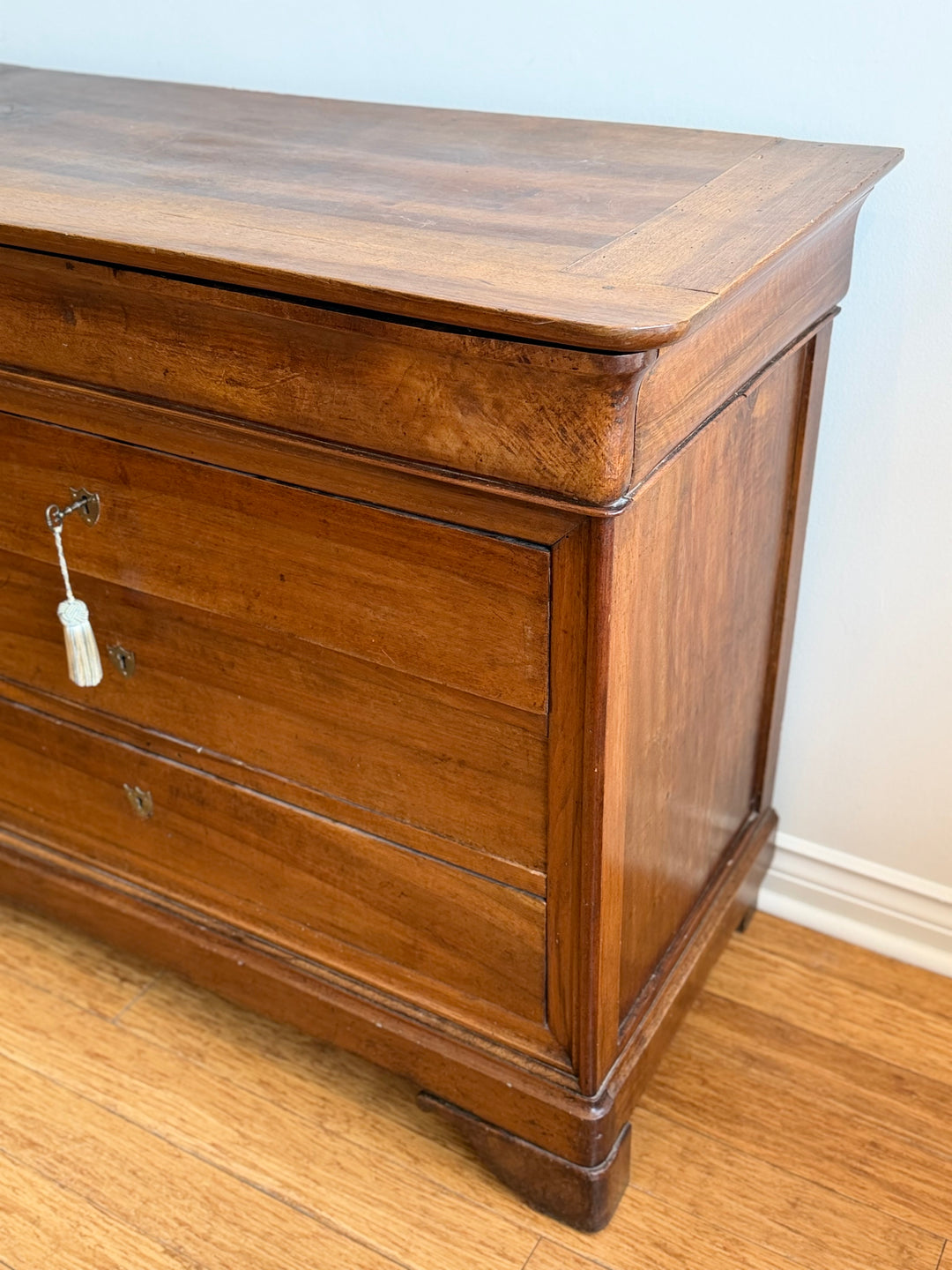 19th Century French Louis Philippe Walnut Commode