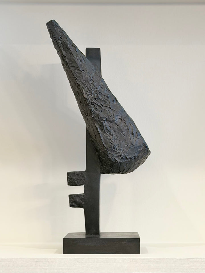 Liuba Wolf, Abstract Bronze Sculpture, 1969 — Edition 1/4