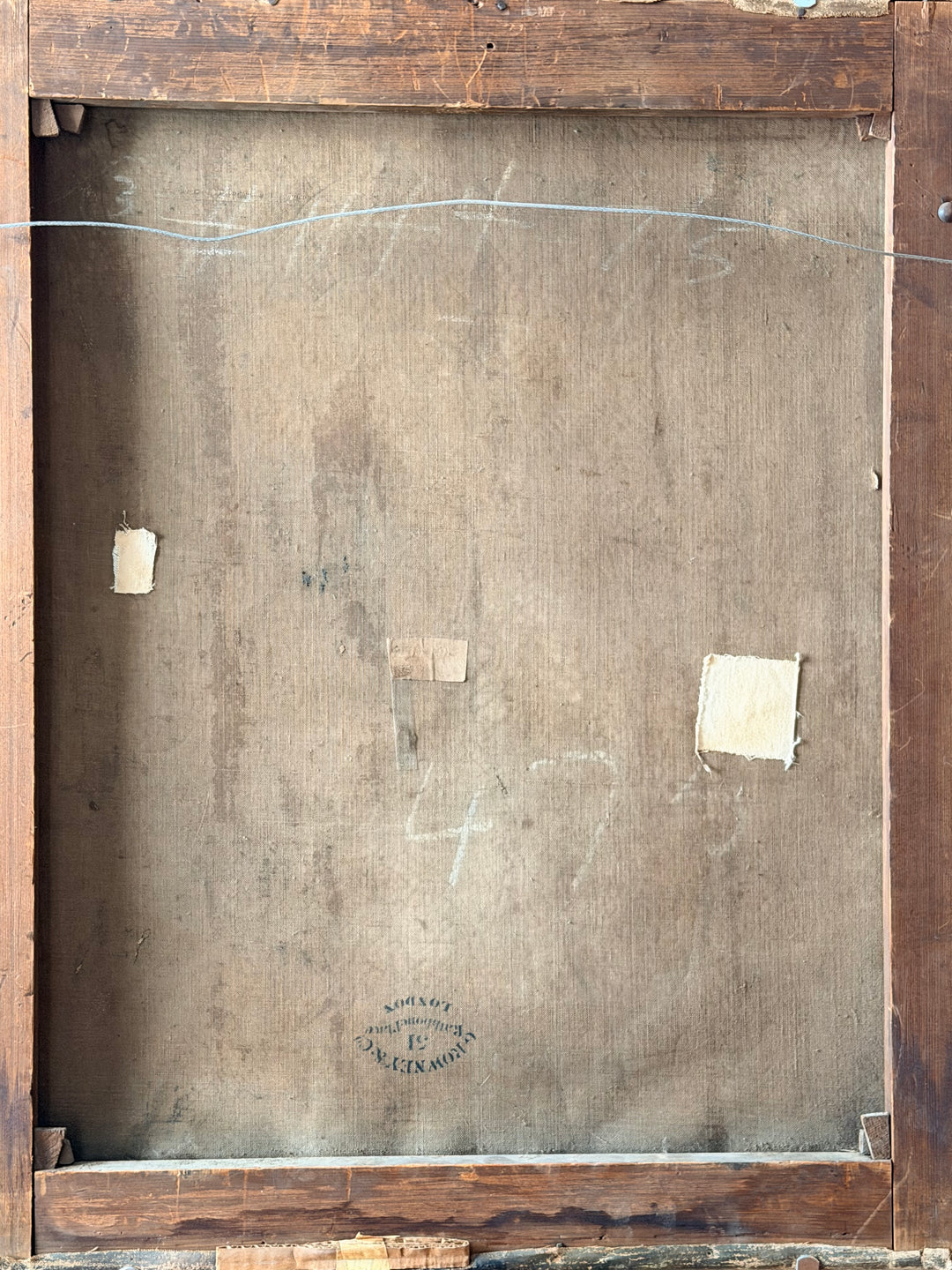 Academic Study of a Young Woman, Oil on Canvas, English School — 19th Century