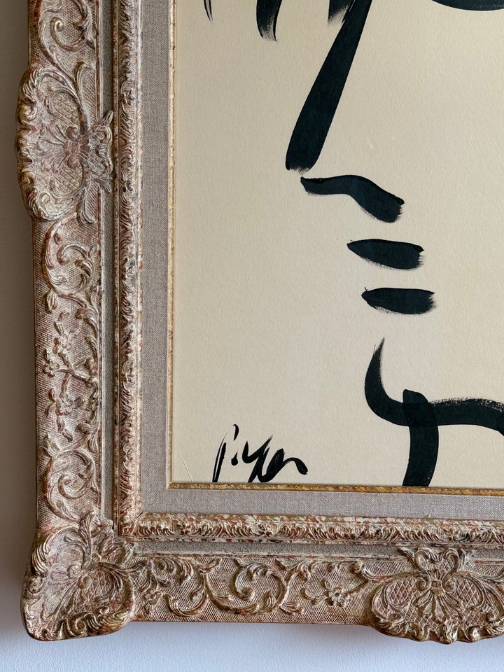 Expressionist Portrait Painting - Peter Robert Keil 1970
