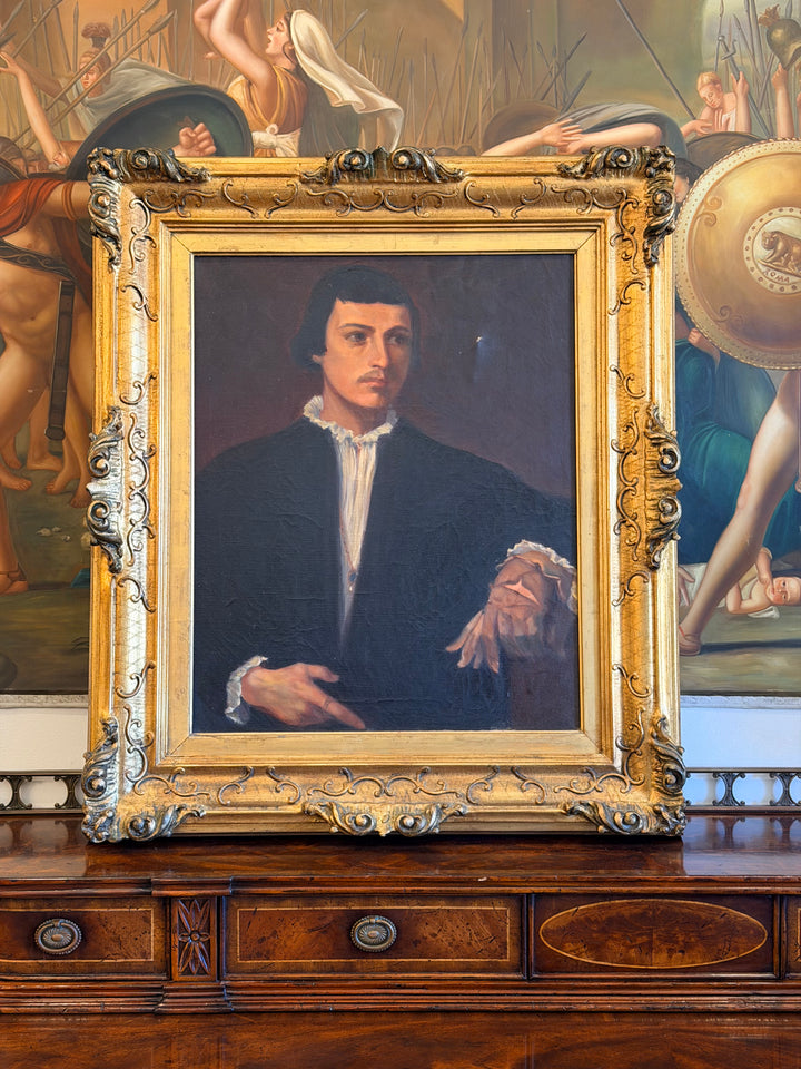 19th Century Italian School Portrait of a Gentleman