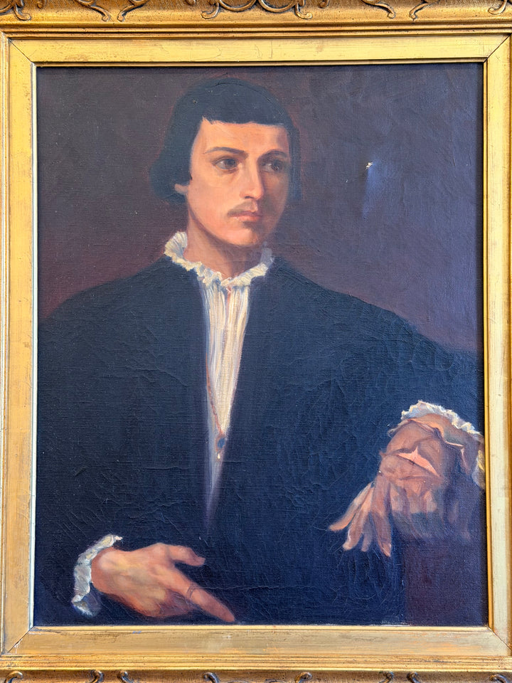 19th Century Italian School Portrait of a Gentleman