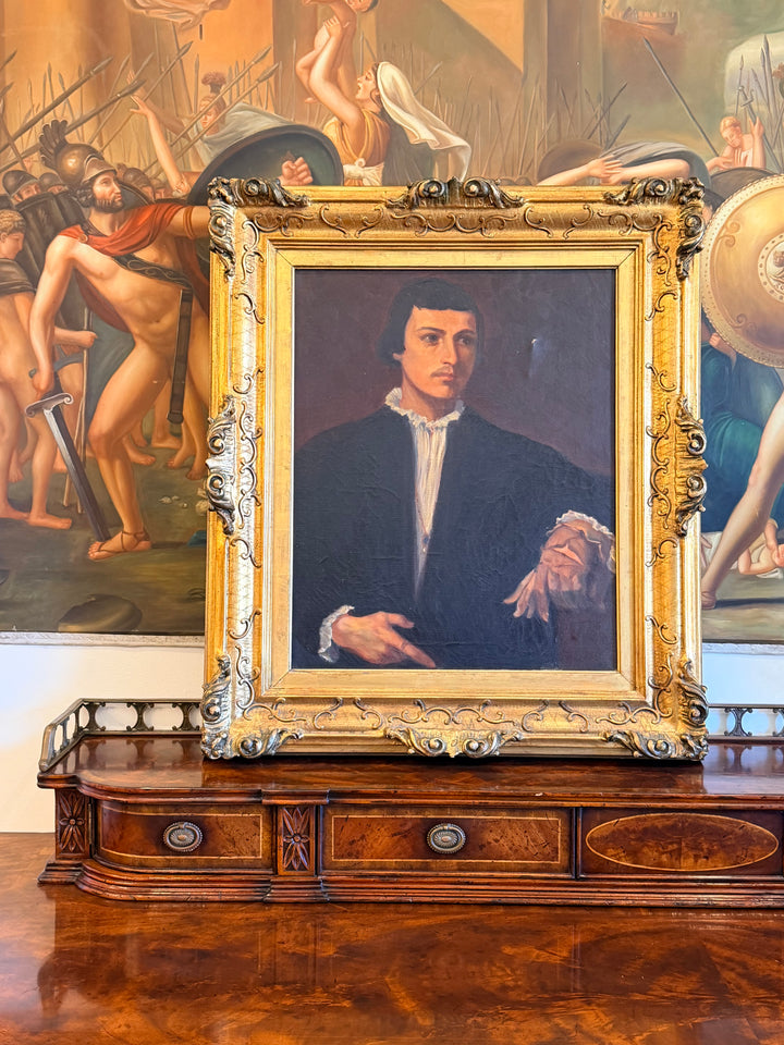 19th Century Italian School Portrait of a Gentleman