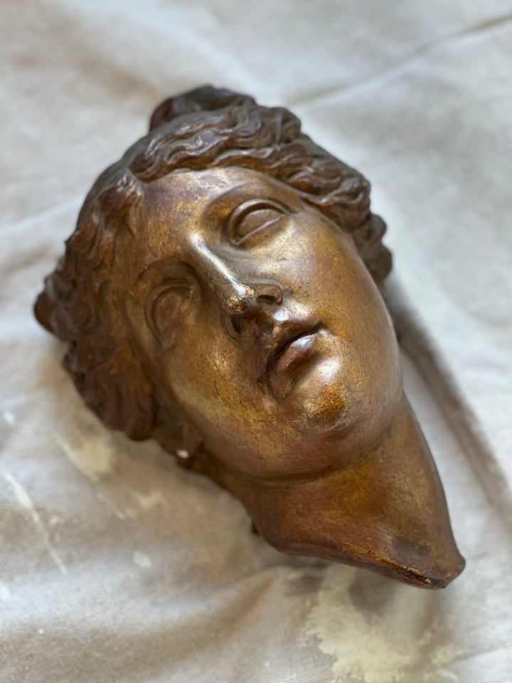 Early 20th Century Neoclassical Wall Bust of a Female Figure - Italy