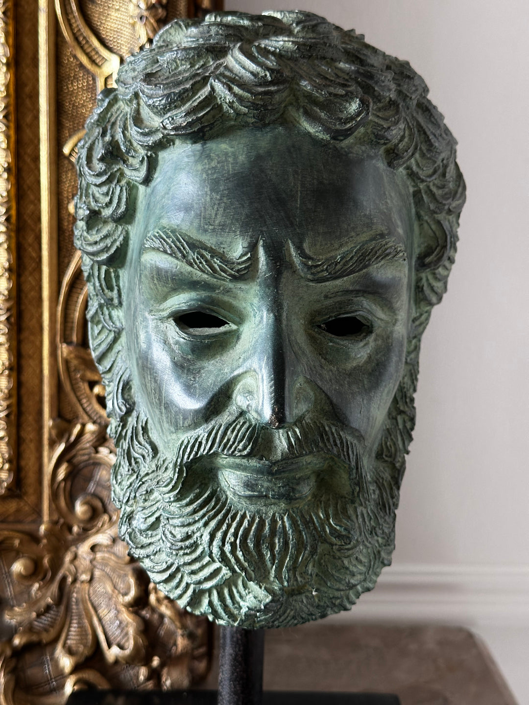 Grand Tour Iron Bust - Plato