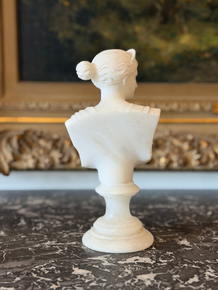 Italian Grand Tour Marble Bust of Diana, 20th Century