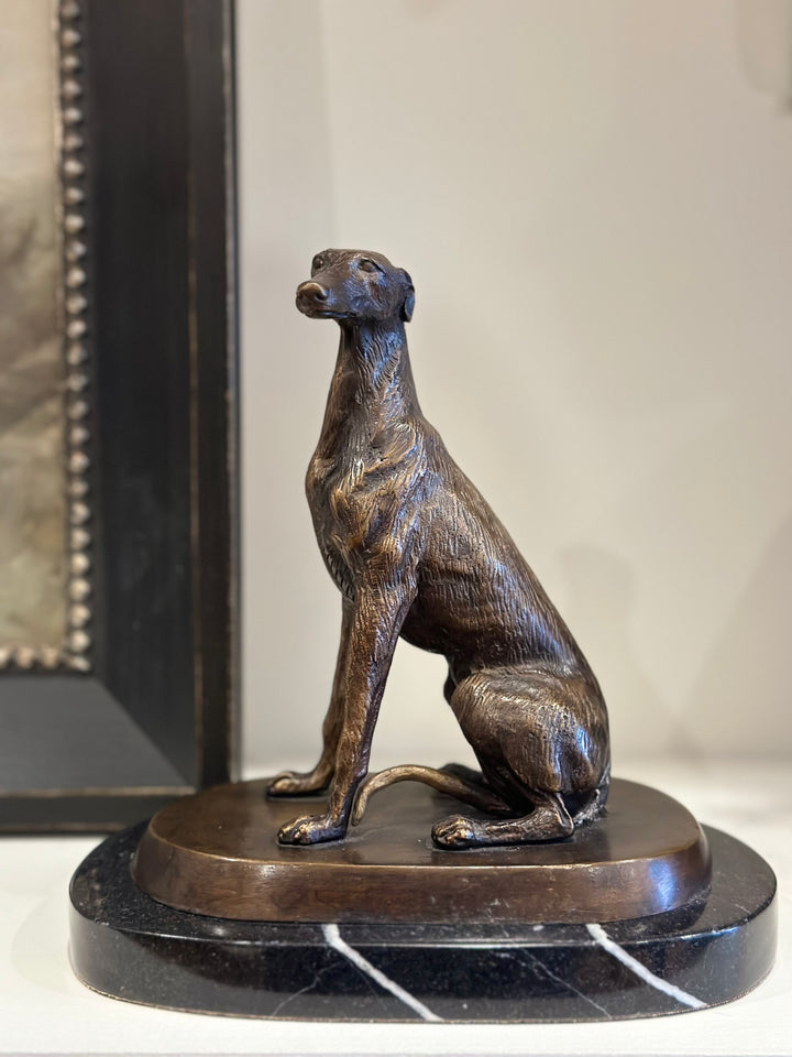 Bronze Dog Statue