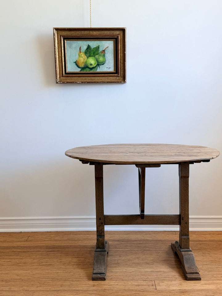 French Tilt-Top Wine Table, 19th Century
