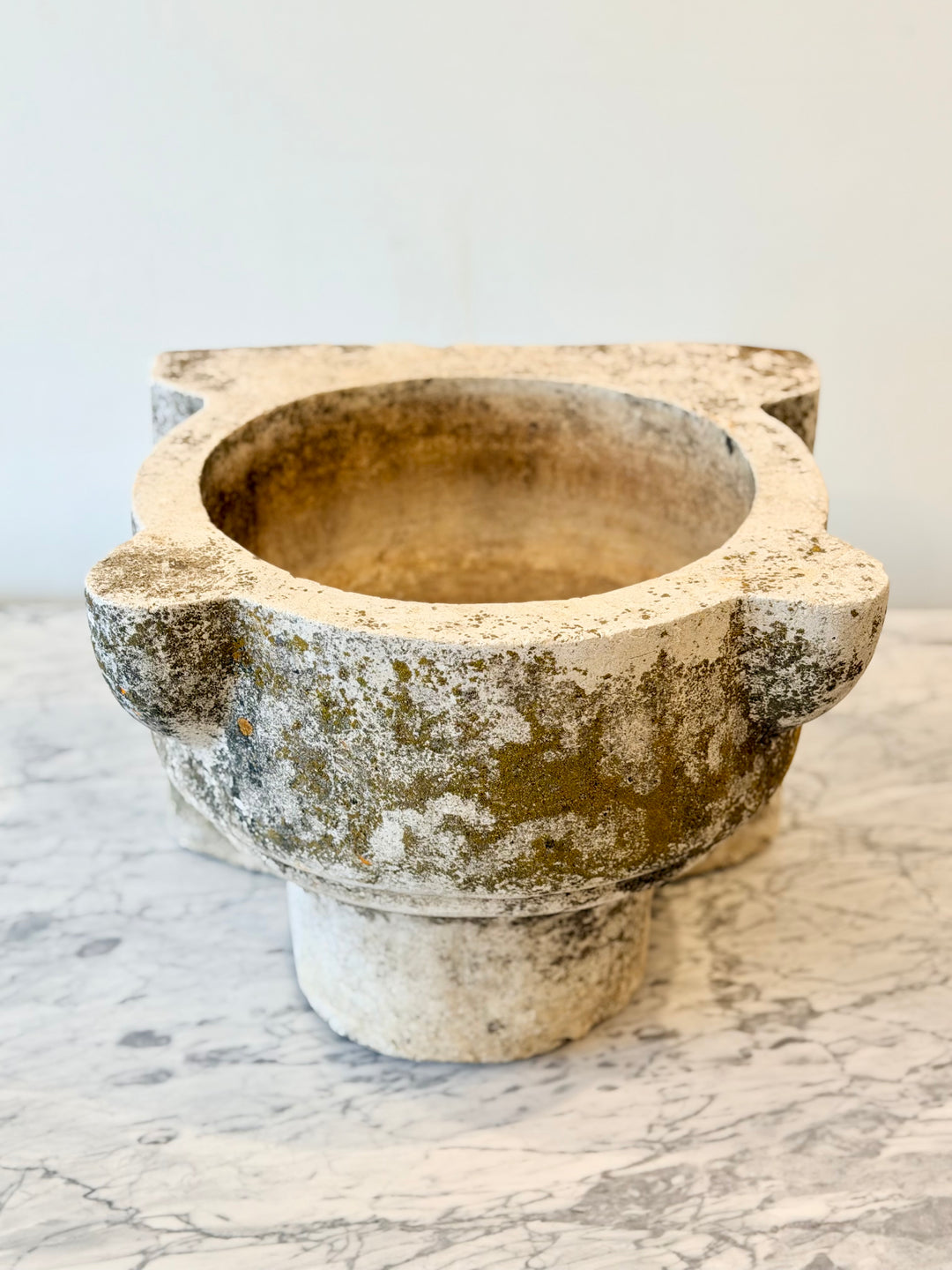 Antique Italian Stone Water Basin
