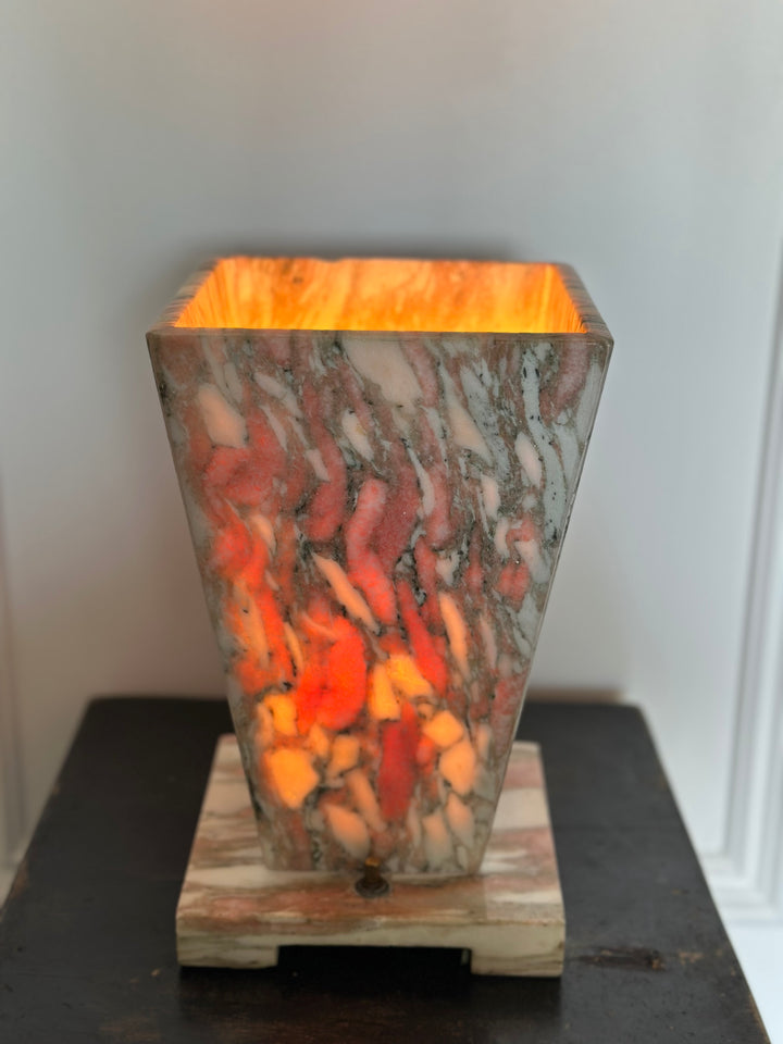 1930’s Marble Art Deco Lamp