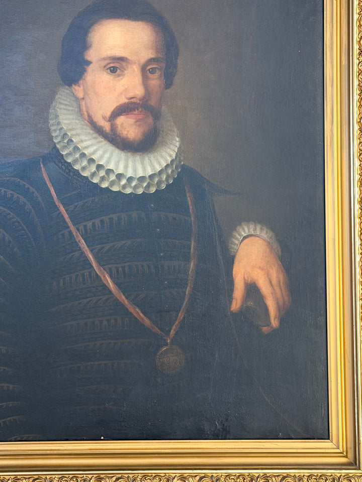 19th Century Italian School Portrait of a Gentleman, Oil on Canvas