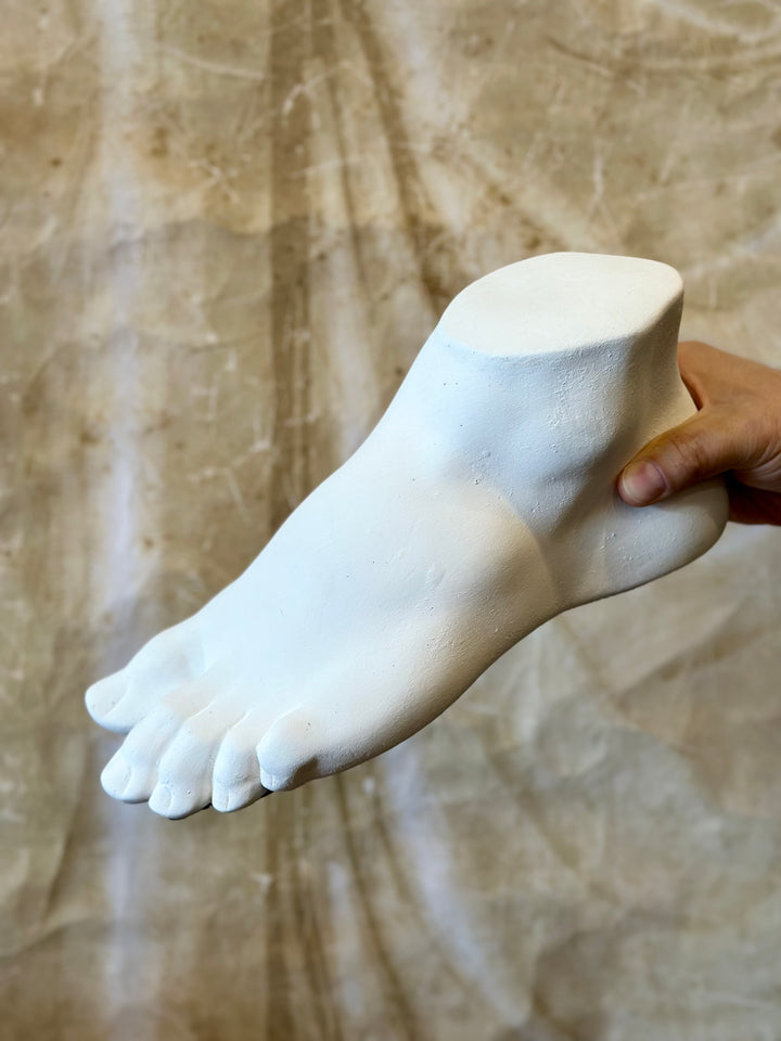 Life Size Plaster Foot Study