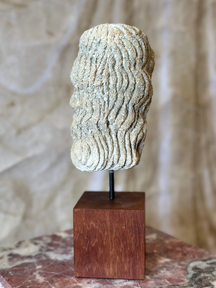 Mounted Zeus Bust