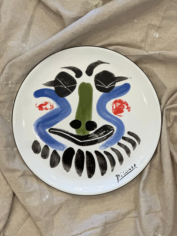 Pablo Picasso ‘Face’ Ceramic Plate, Masterpiece Editions, Portugal, 20th Century kid