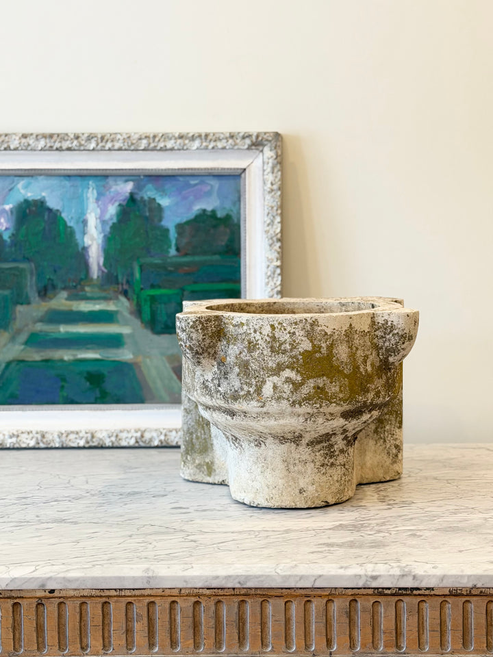 Antique Italian Stone Water Basin