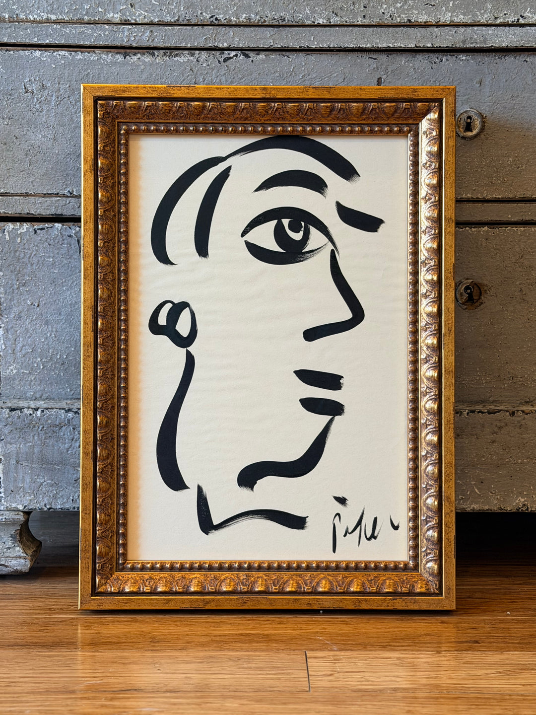 Peter Robert Keil Monochromatic Face Study 1970