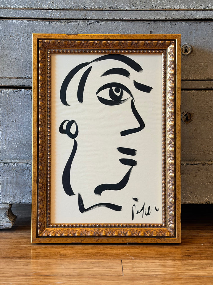 Peter Robert Keil Monochromatic Face Study 1970
