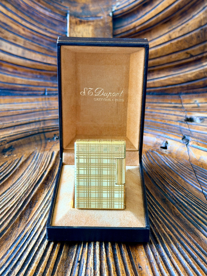 Hermès Paris by S.T. Dupont Gold-Plated Lighter