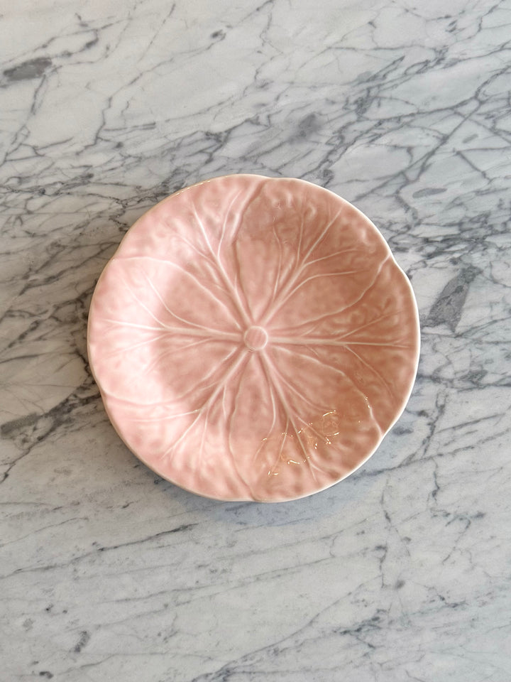 Pink Cabbage Luncheon Plates, Set of 2 — Portugal