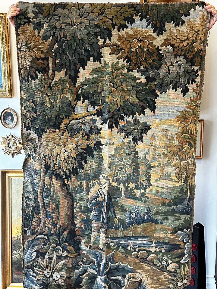 Vintage French Verdure Tapestry