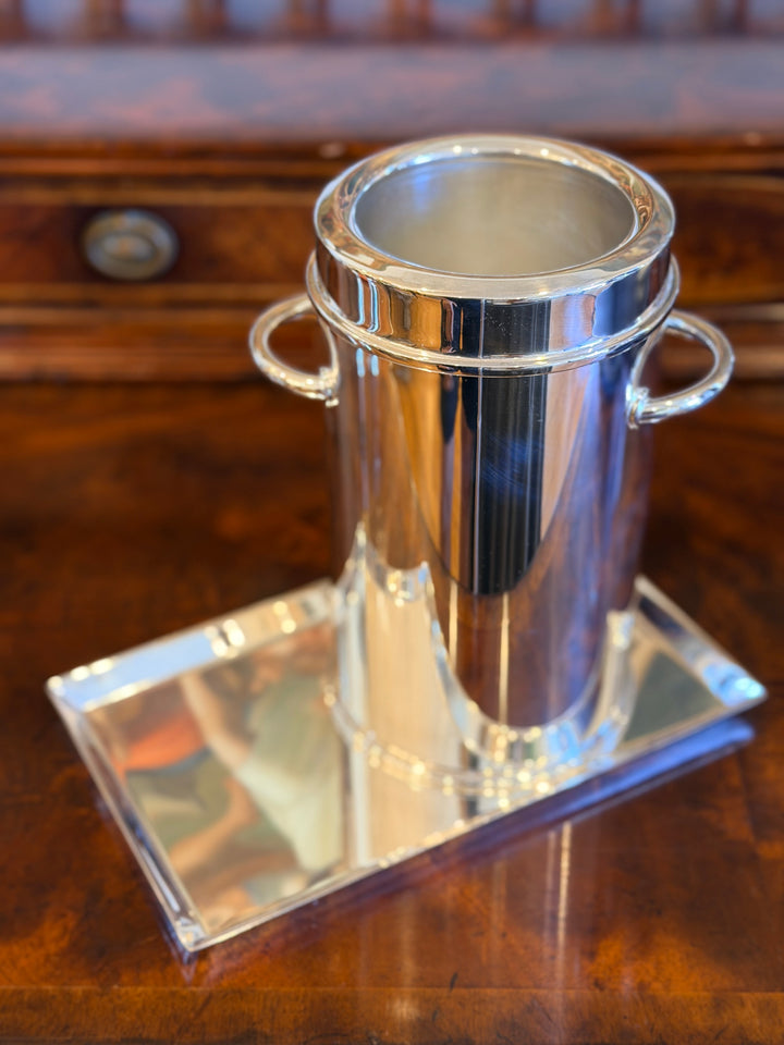 St. James Brazil Silver-Plated Wine Cooler, Circa 1970s
