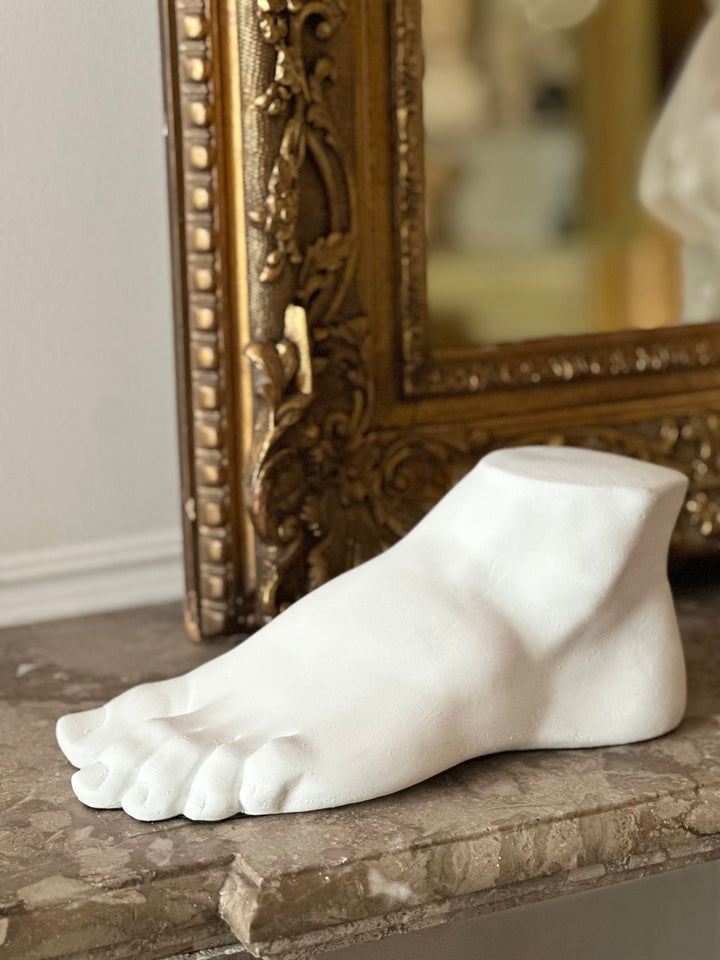 Life Size Plaster Foot Study