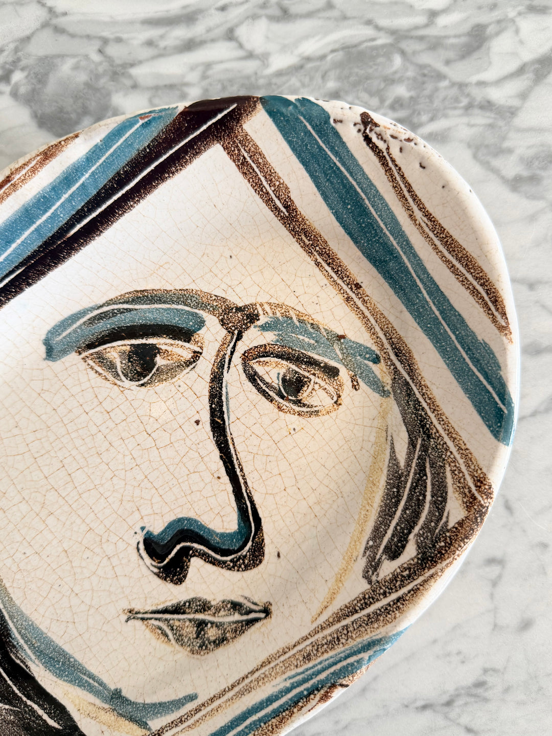 Cubist Earthenware Ceramic - 20th Century
