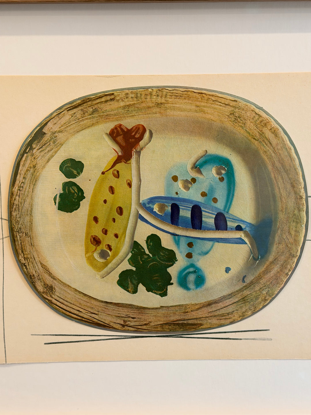 Suite of Nine Tipped-In Color Lithographs from Céramiques de Picasso, 1948 — Pablo Picasso