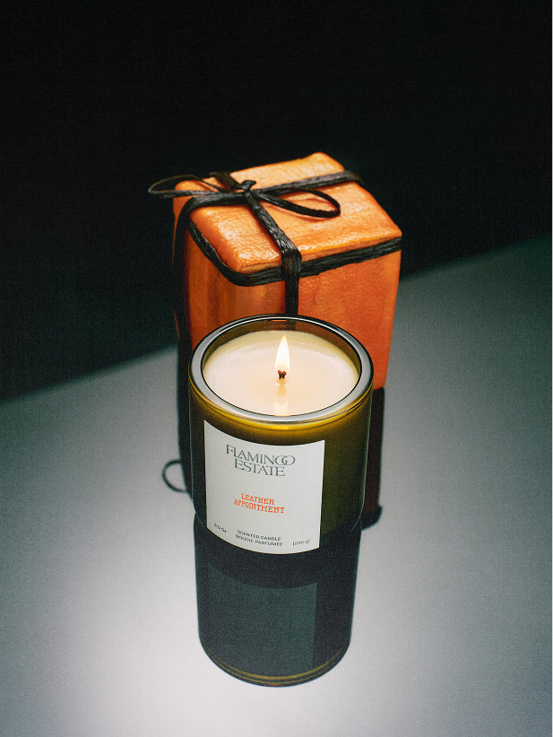 Leather Appointment Candle