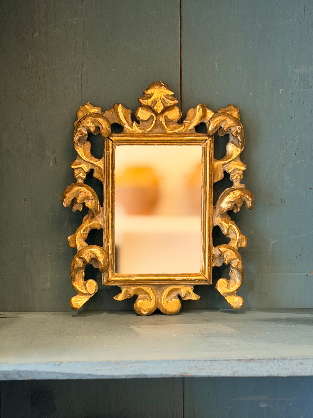 Italian Gilt Mirror - 19th Century