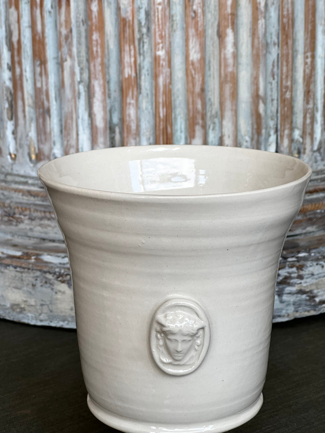 Large Intaglio Cache Pot