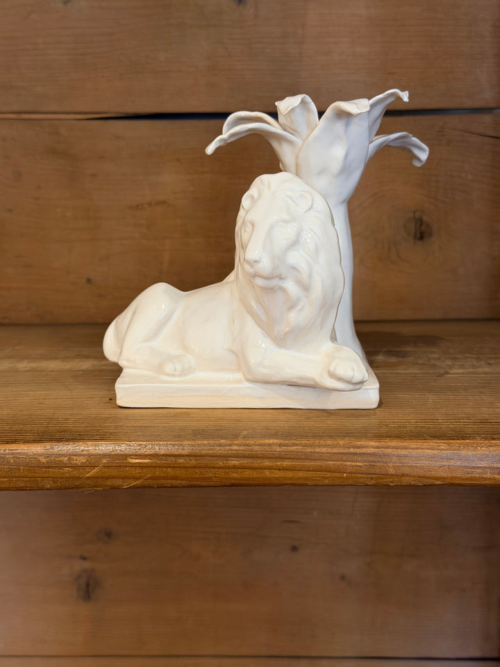 Lion Candle Holder