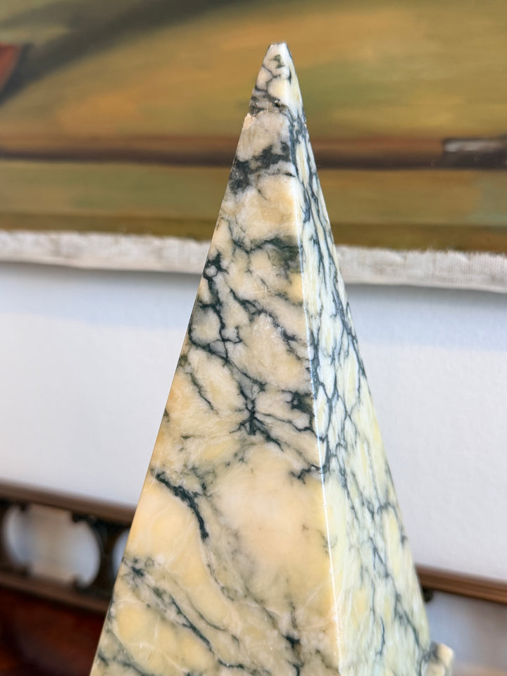 Pair of Grand Tour Marble Obelisks, Italy, Late 19th Century