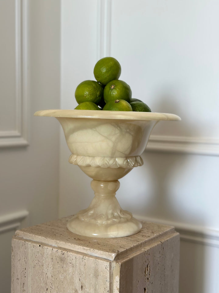 Italian Alabaster Footed Bowl