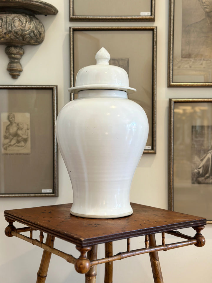 Porcelain Temple Jar