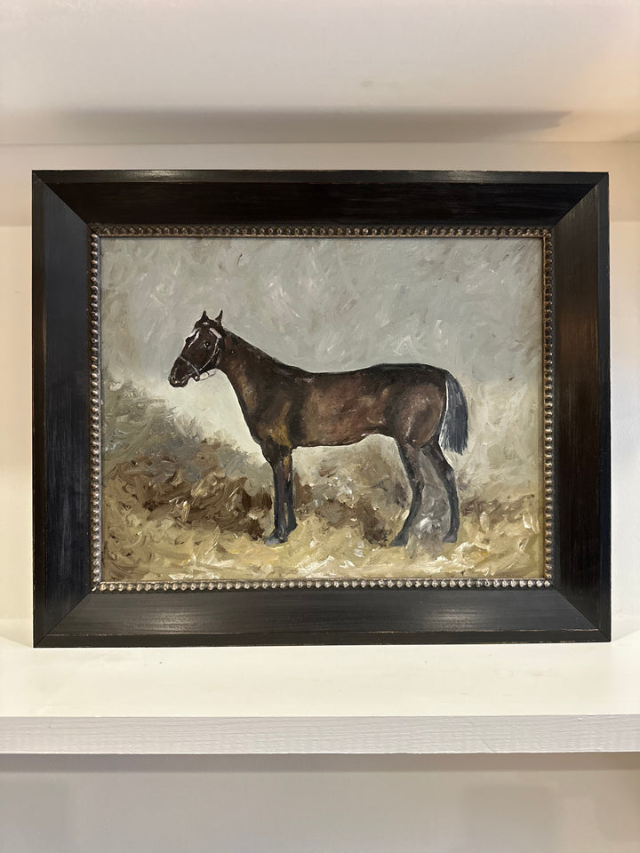 Equestrian Oil Painting Study