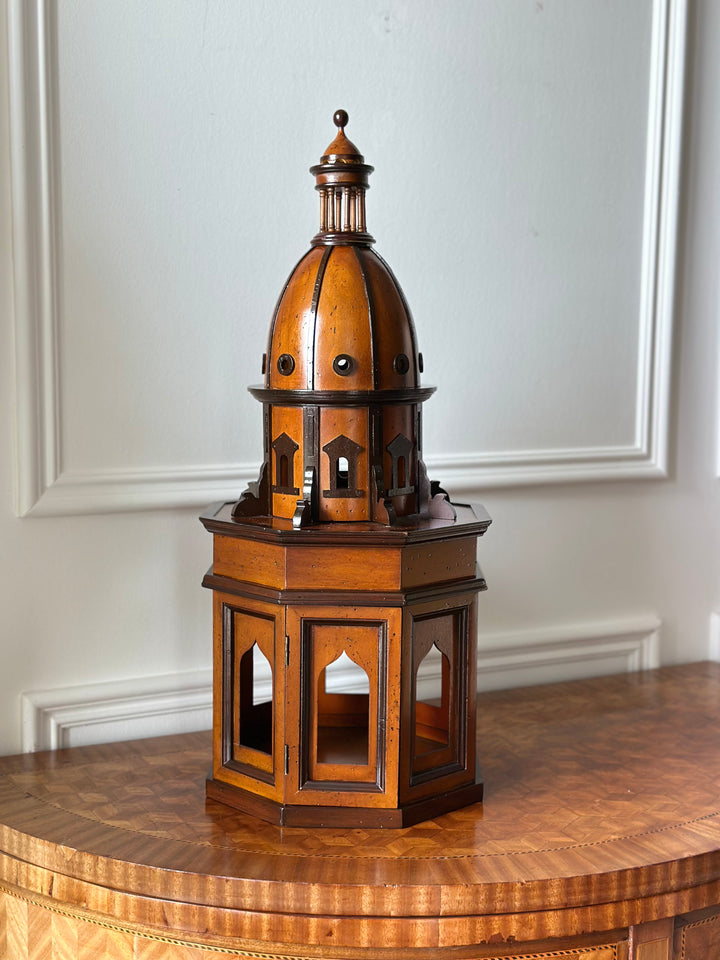Architectural Dome Model in Mahogany - 20th Century