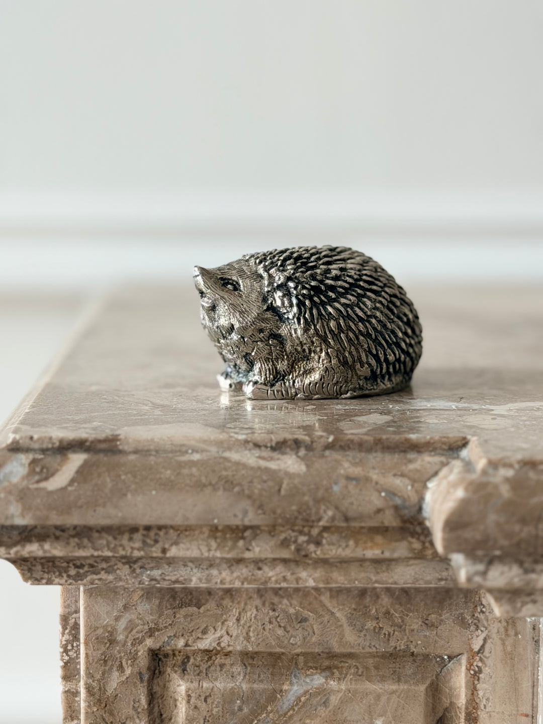 Italian Silver Hedgehog Form Bottle Opener