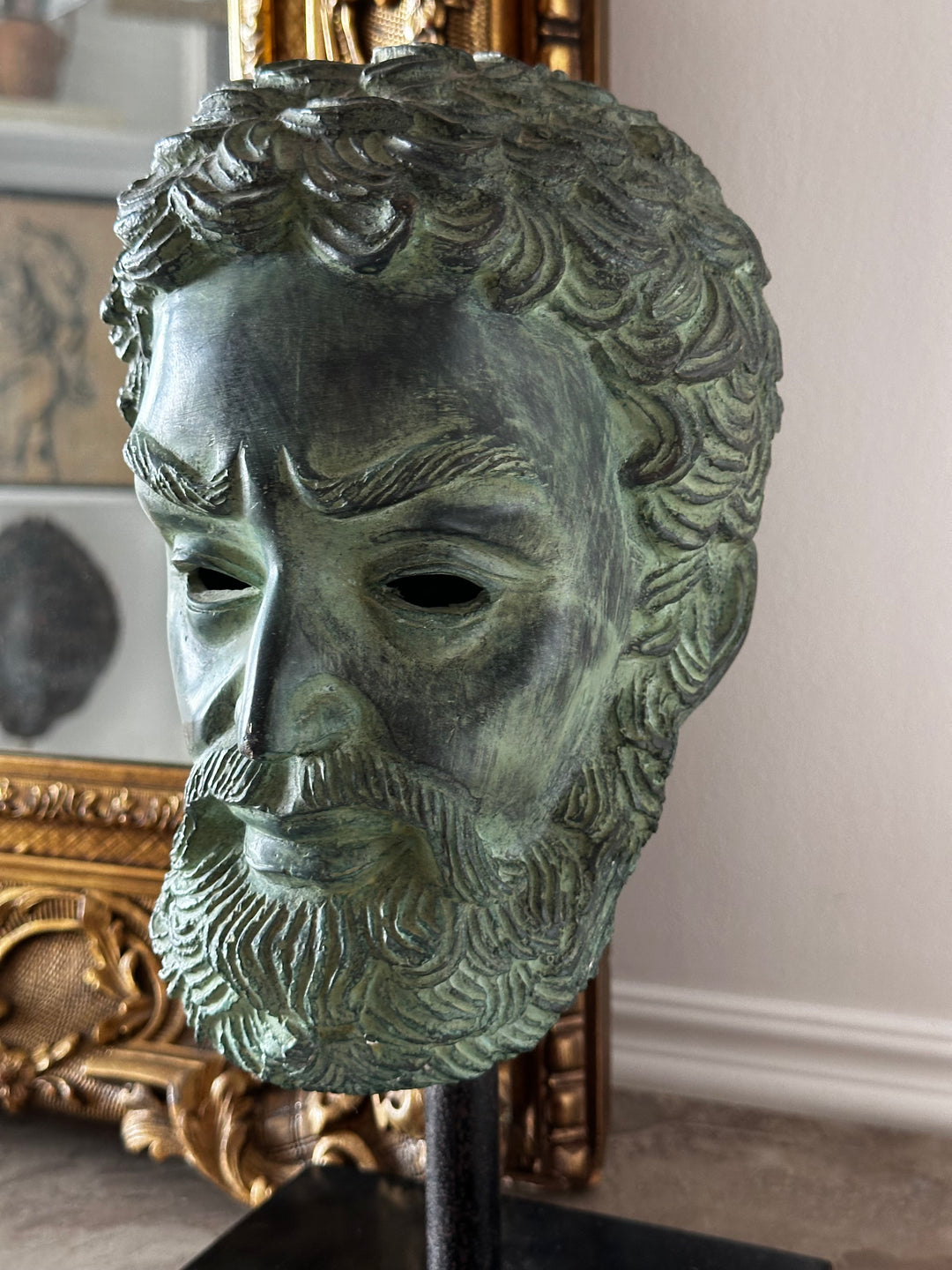 Grand Tour Iron Bust - Plato