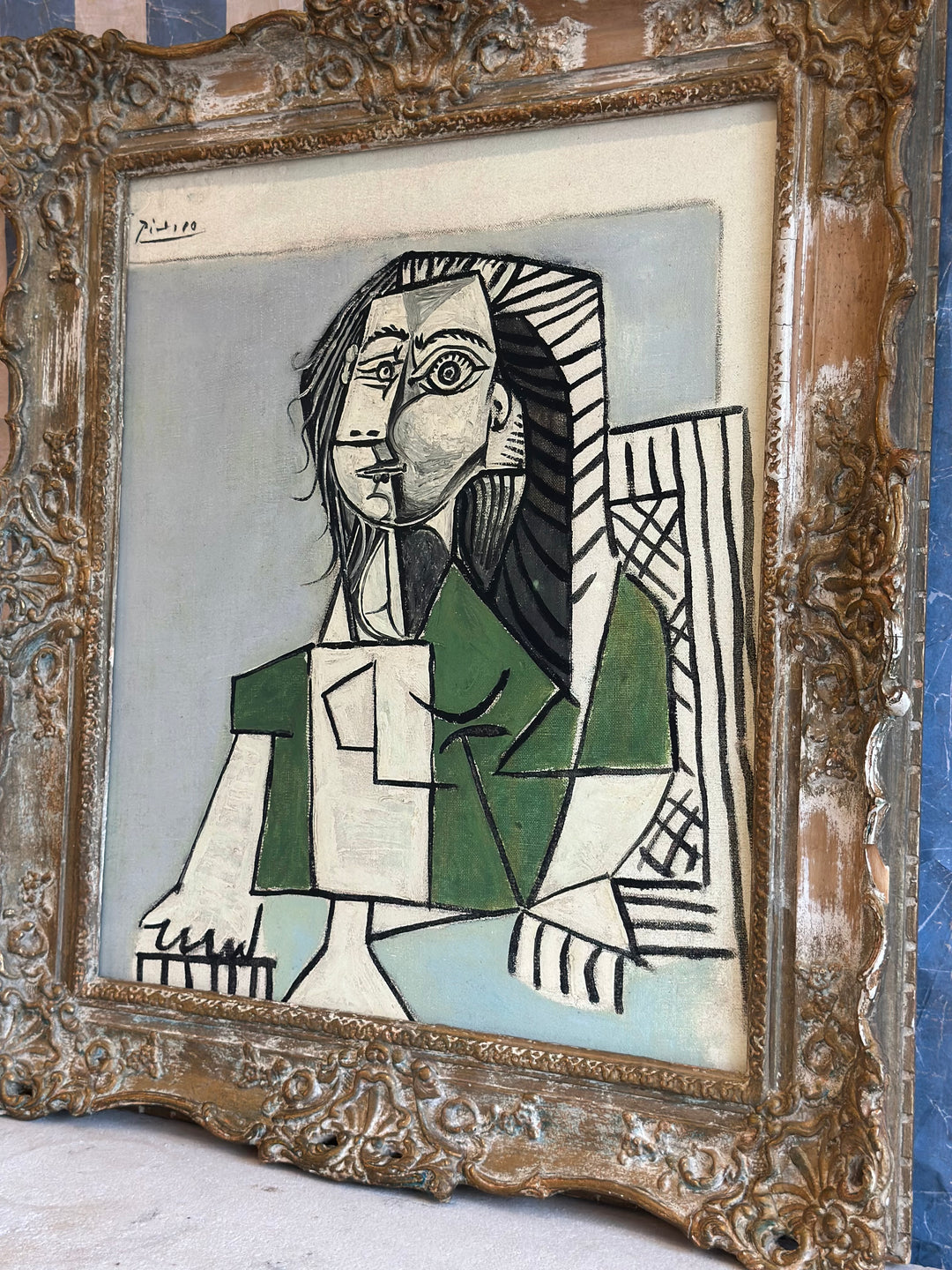 Femme Assise, 1953 - Pablo Picasso