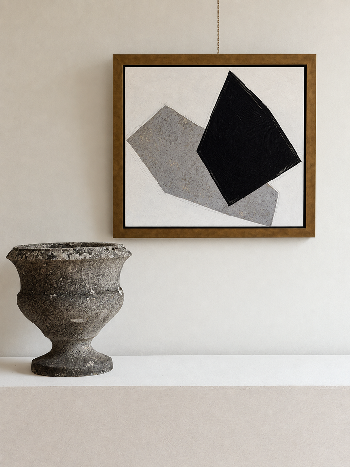 Contemporary Geometric Abstract Painting