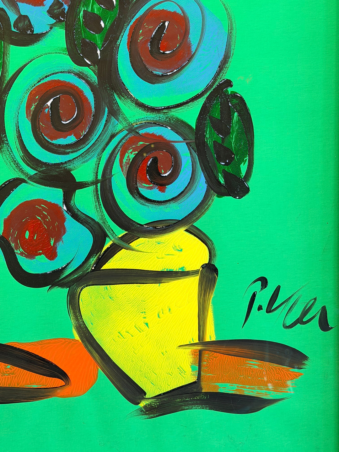 Expressionist Floral Study, Peter Robert Keil 1970