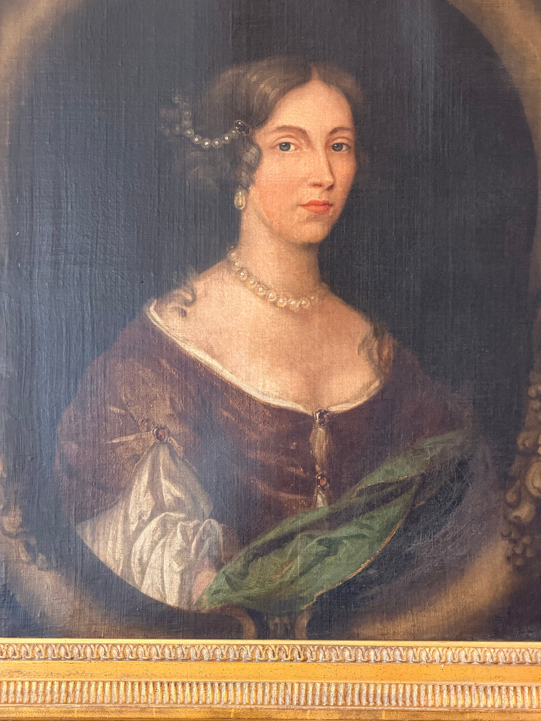 18th Century French School Portrait of a Noblewoman