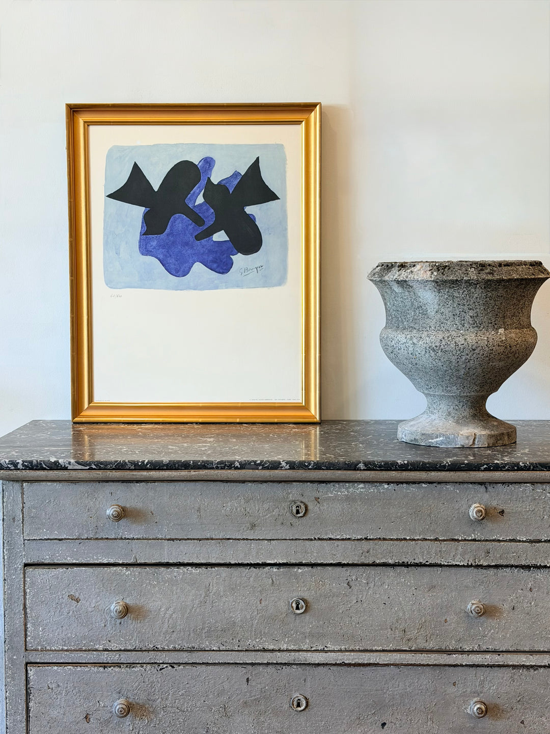 Georges Braque, Pélias et Nélée, 1963 — Colour Lithograph