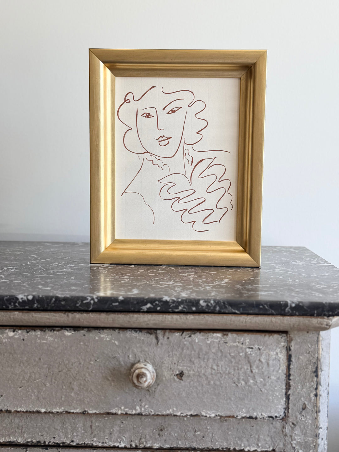 La Belle Jeune Femme — Lithograph - Henri Matisse - 1960s